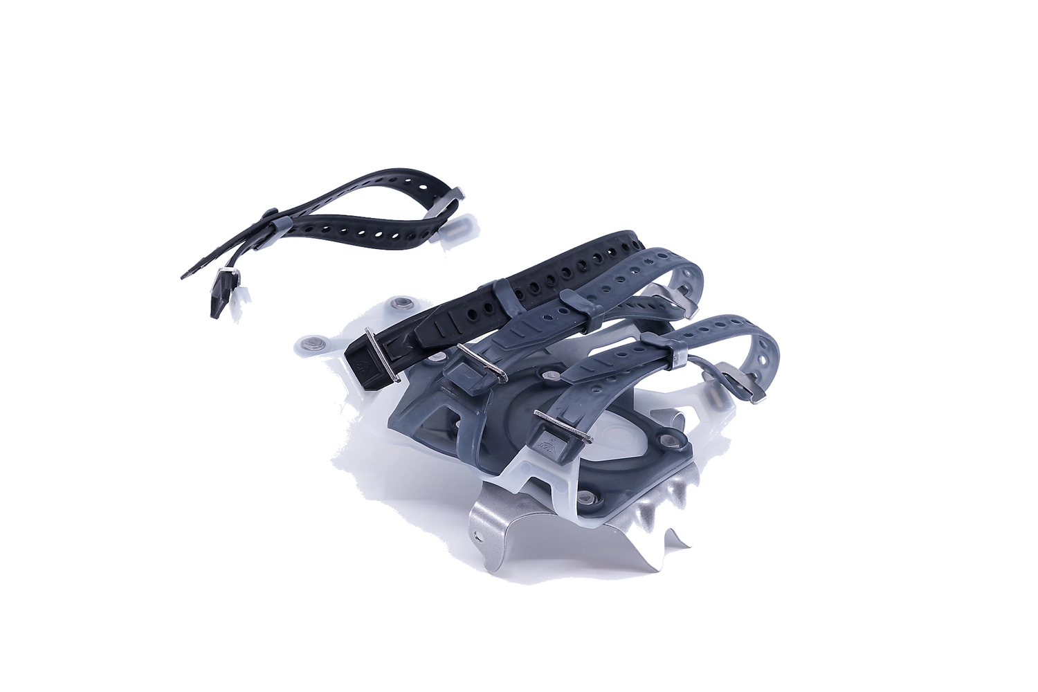 MSR Binding PosiLock AT Lightning Ascent 3 Strap Mens Right Gray Crampon (128mm)