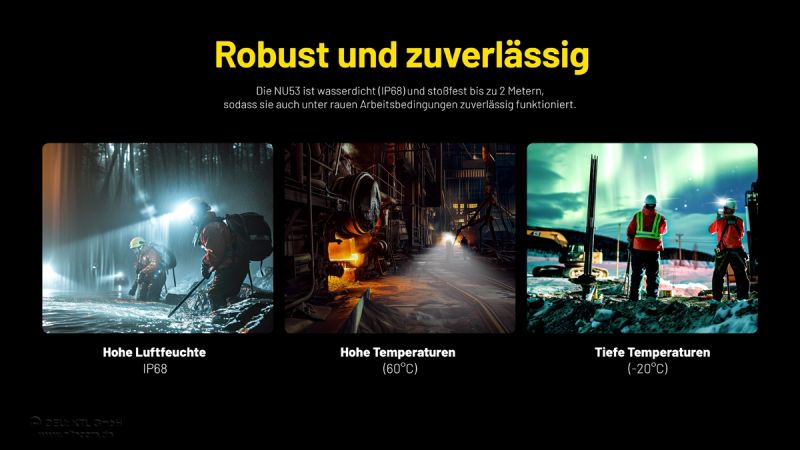 NiteCore NU53 - 1800 Lumen