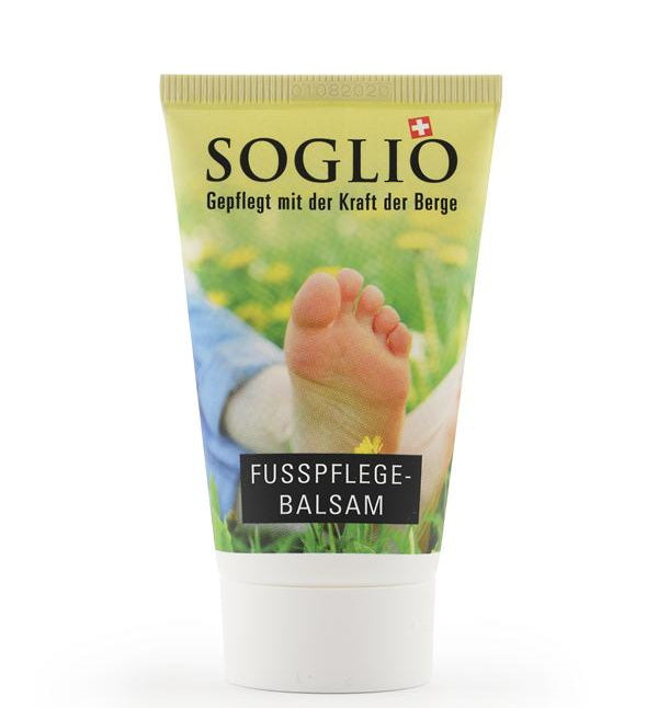 Soglio Erfrischender Fussbalsam mit Ziegenbutteröl (35 ml)
