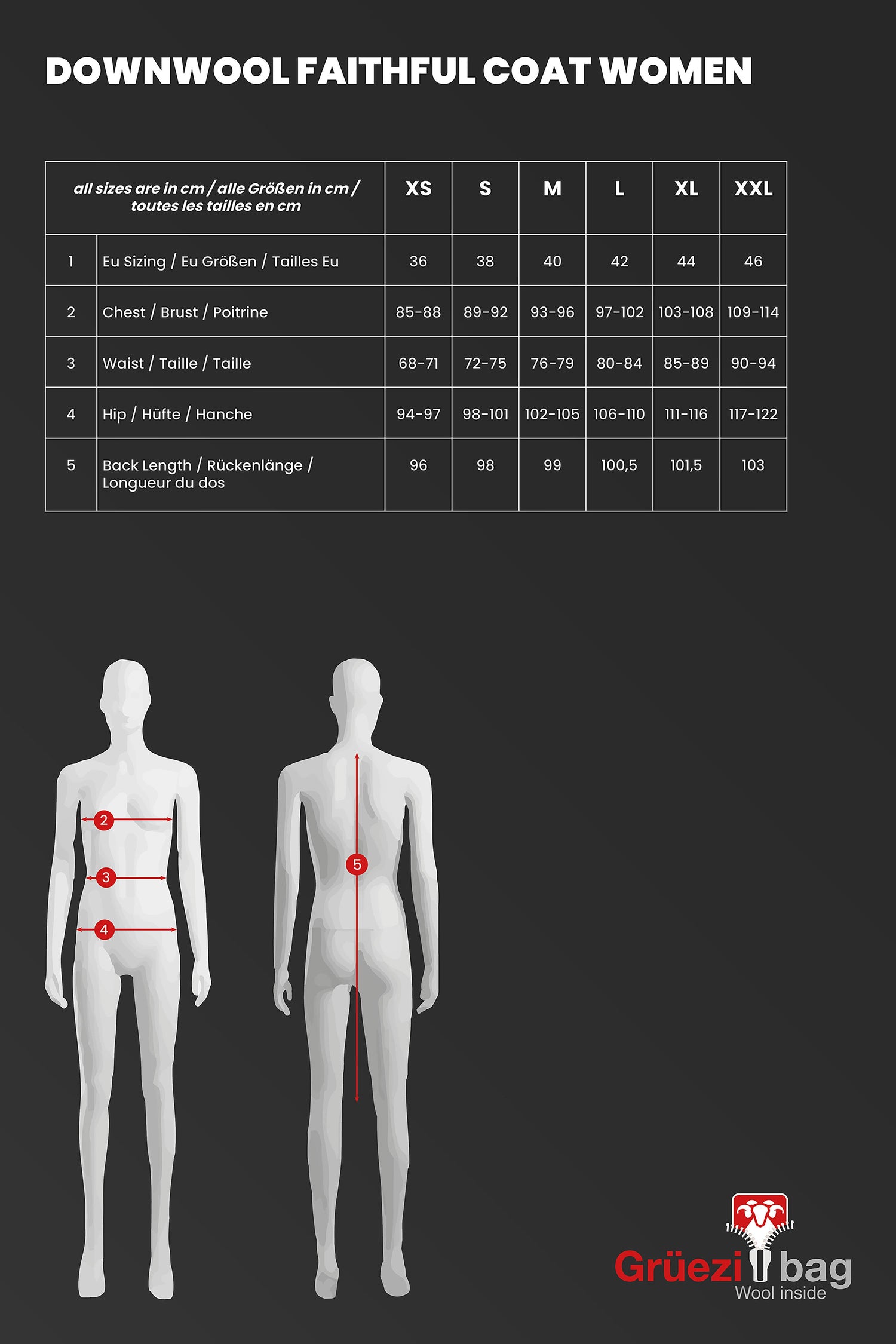 Grüezibag Faithful DownWool Coat W