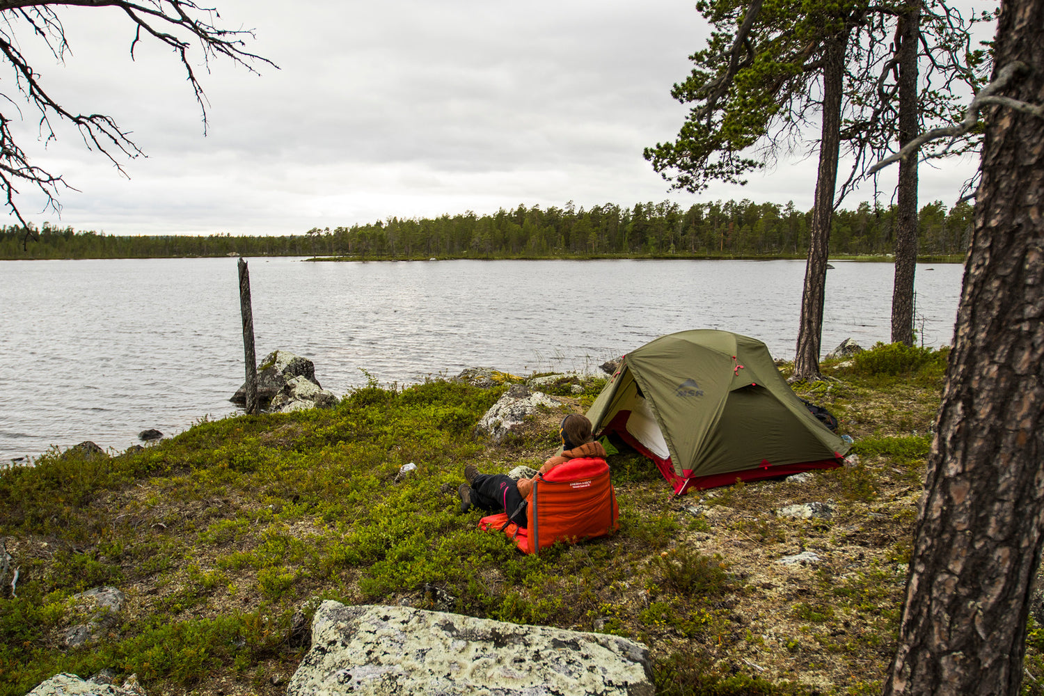 Thermarest Trekker Chair 20 Tomato