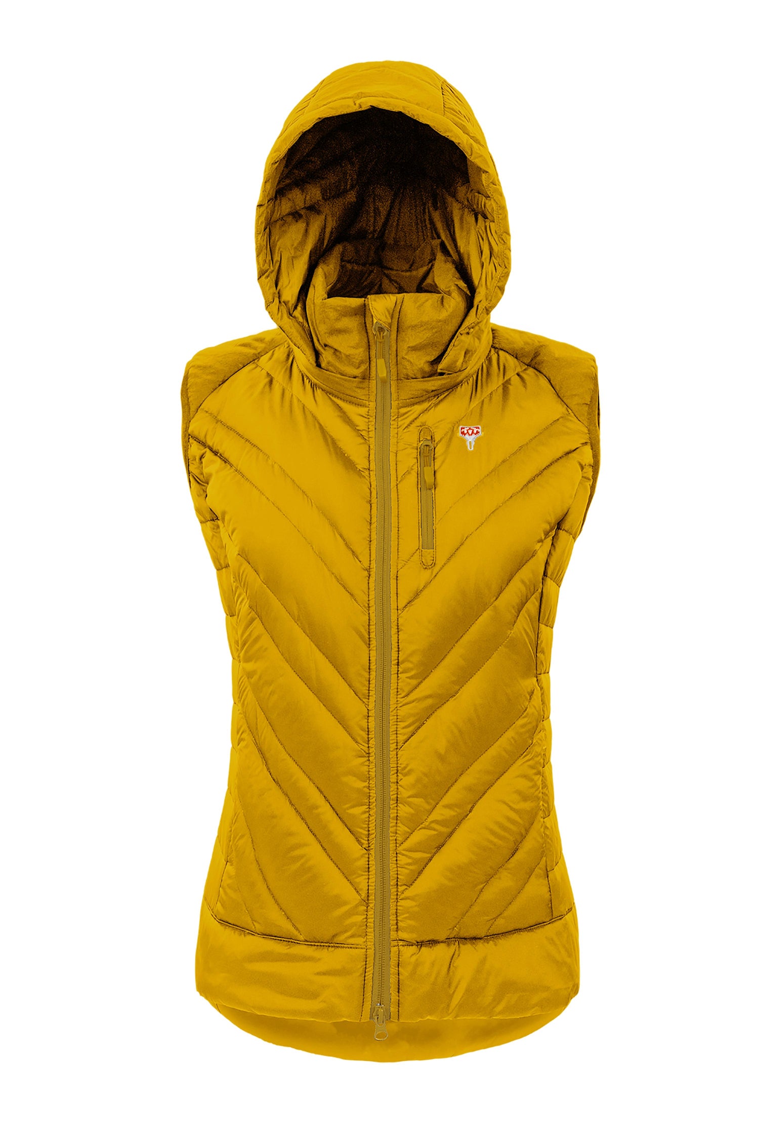 Grüezibag Lightful DownWool Vest W Pineapple - Mustard
