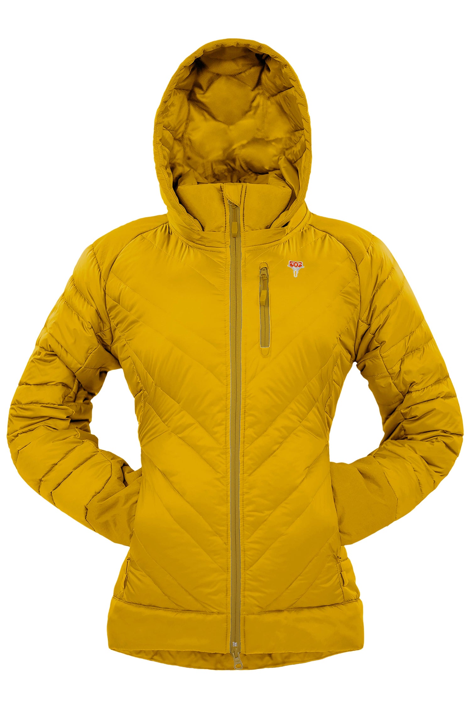 Grüezibag Lightful DownWool Jacket W Pineapple - Mustard