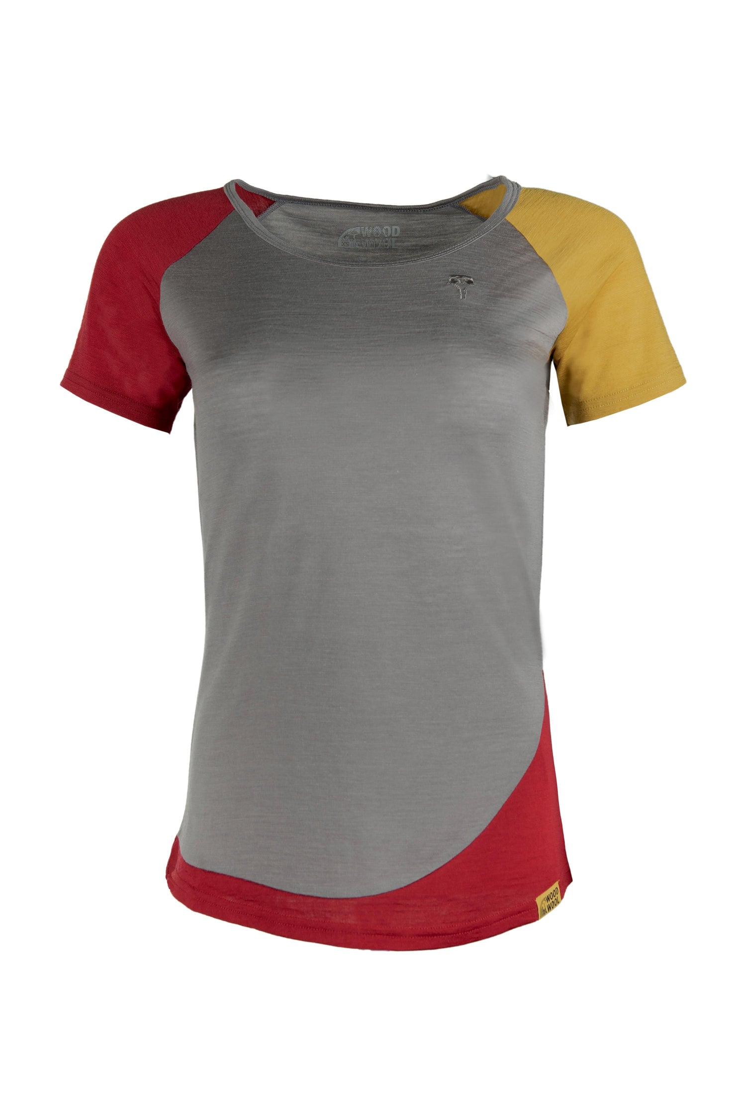 Grüezibag WoodWool T-Shirt Lady Janeway Slate Grey