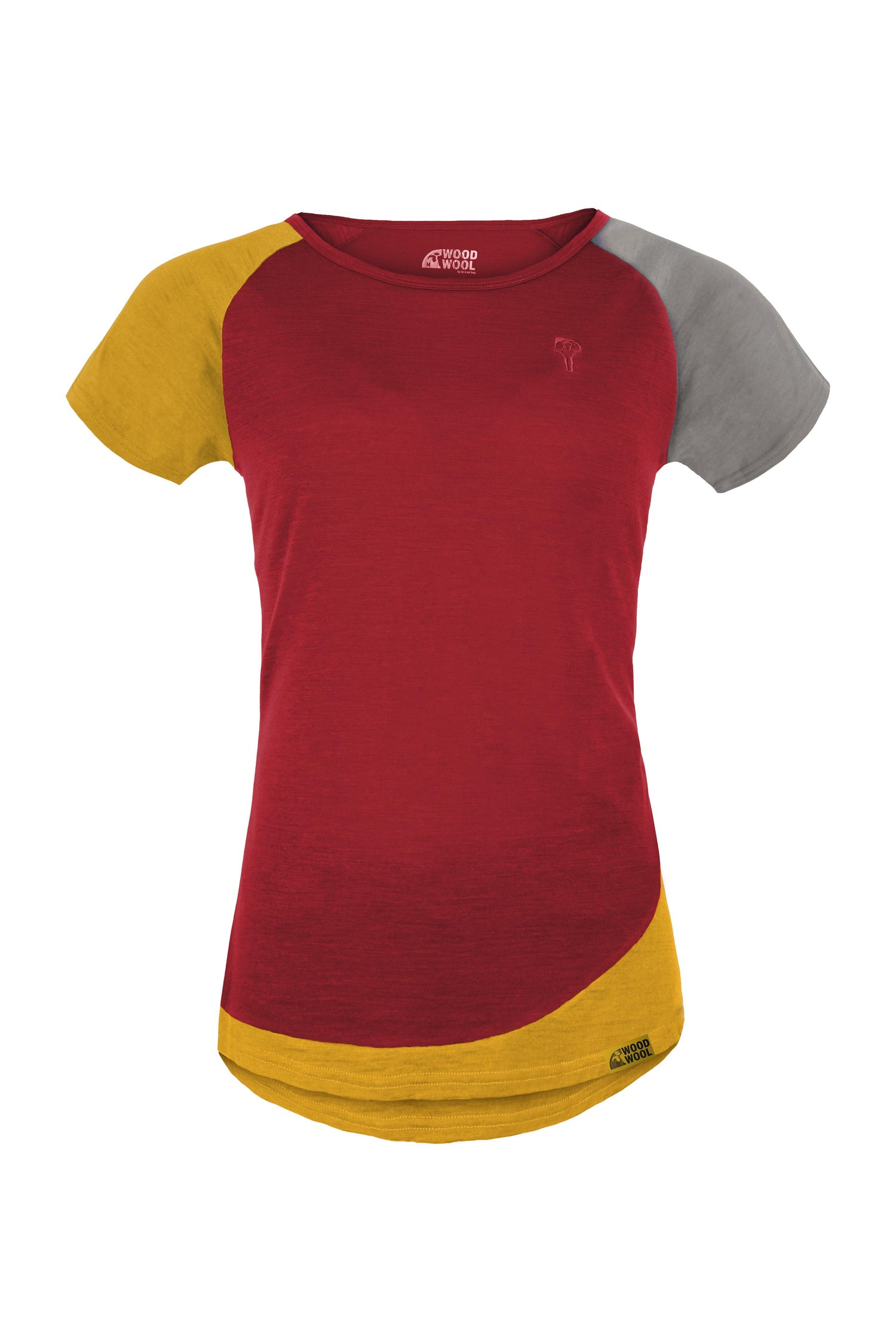 Grüezibag WoodWool T-Shirt Lady Janeway Fired Red Brick