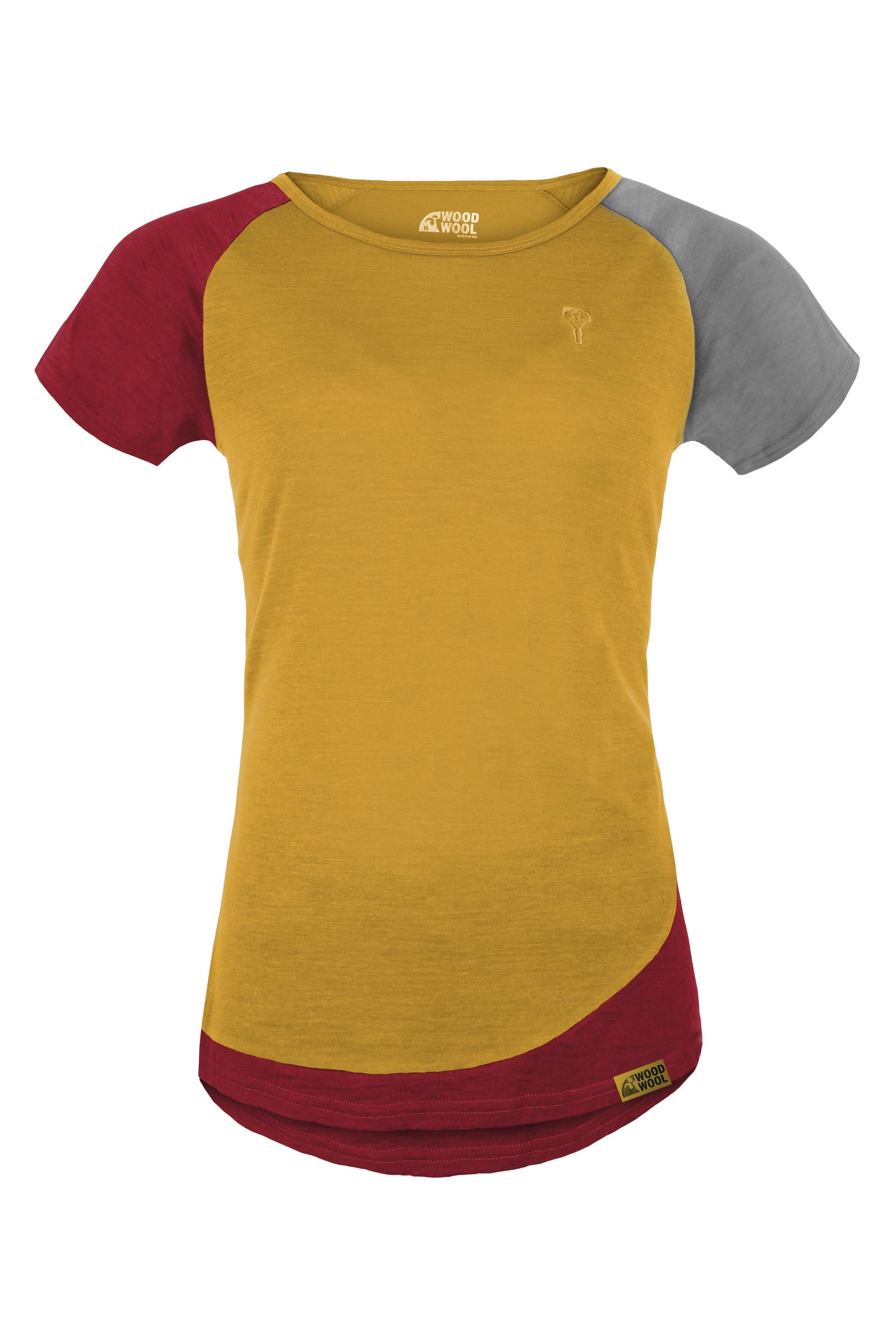 Grüezibag WoodWool T-Shirt Lady Janeway Daisy Daze Yellow