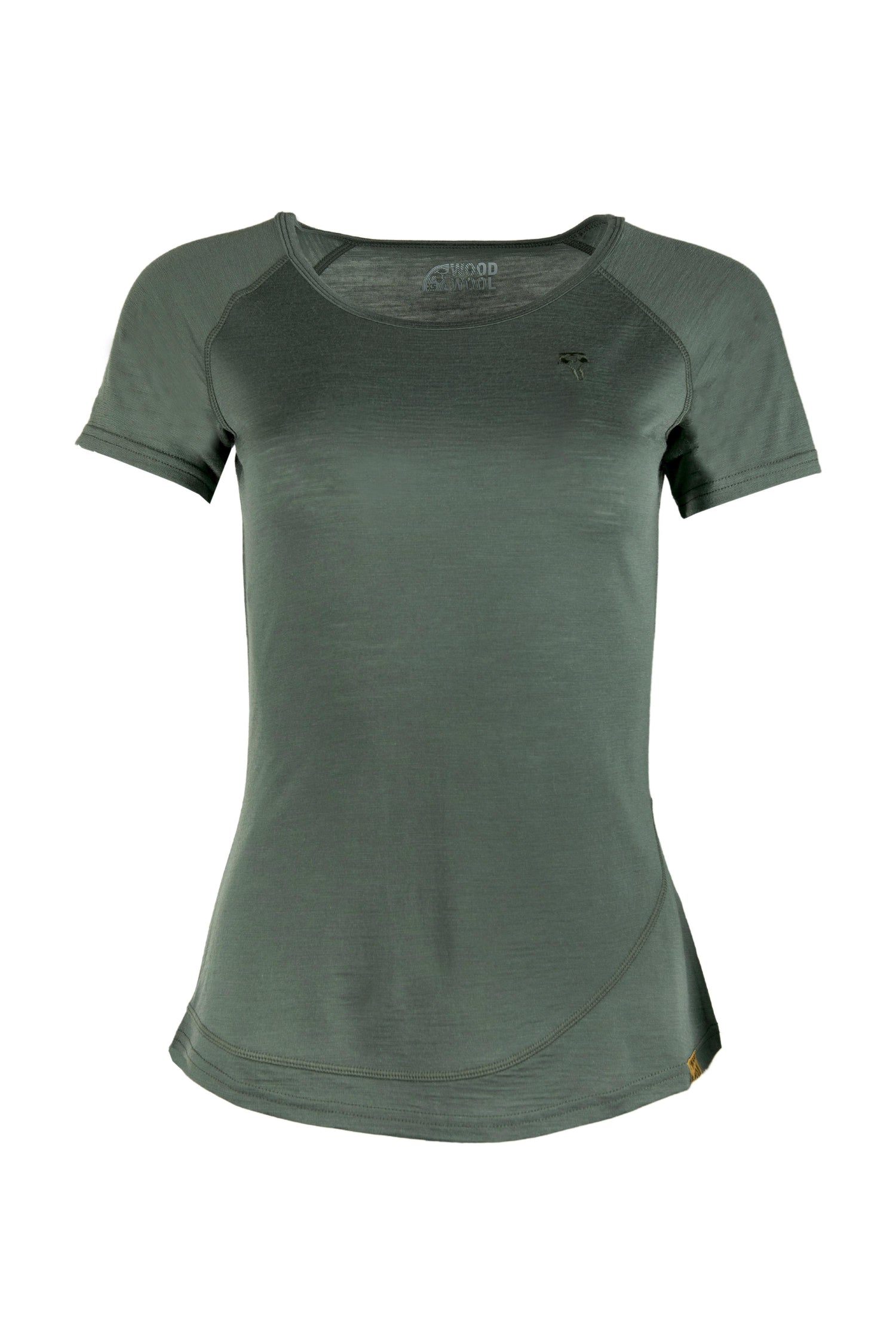 Grüezibag WoodWool T-Shirt Lady Burnham Bayberry Green
