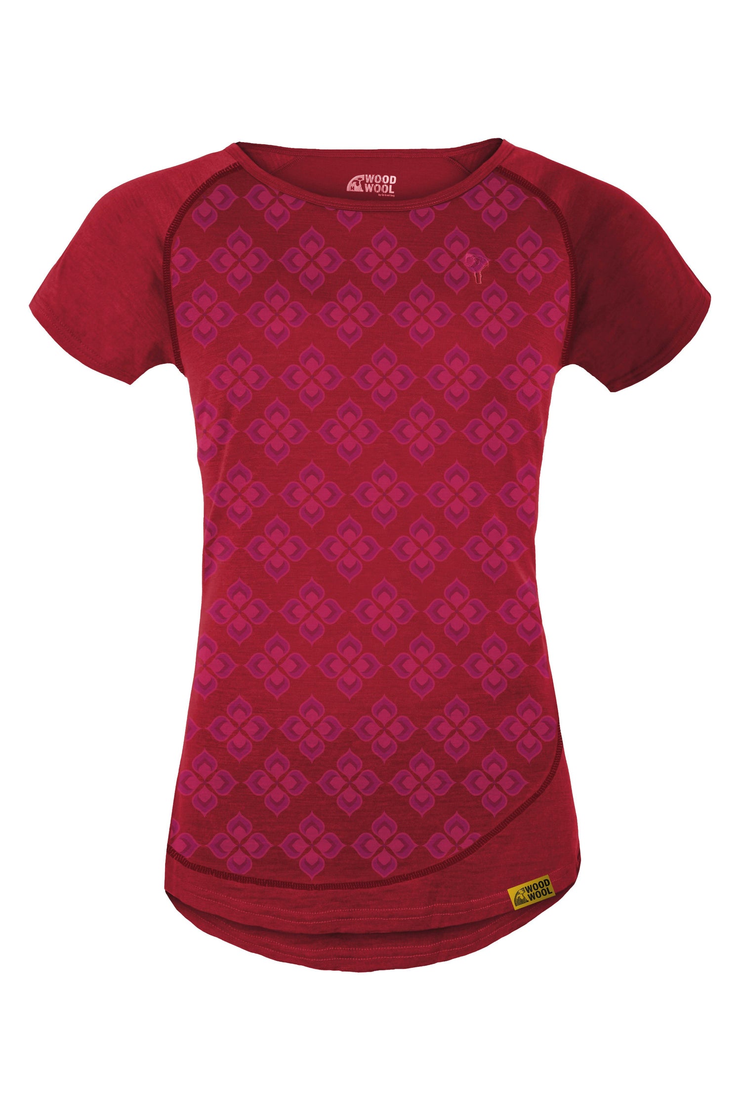 Grüezibag WoodWool T-Shirt Lady Tilly Fired Red Brick