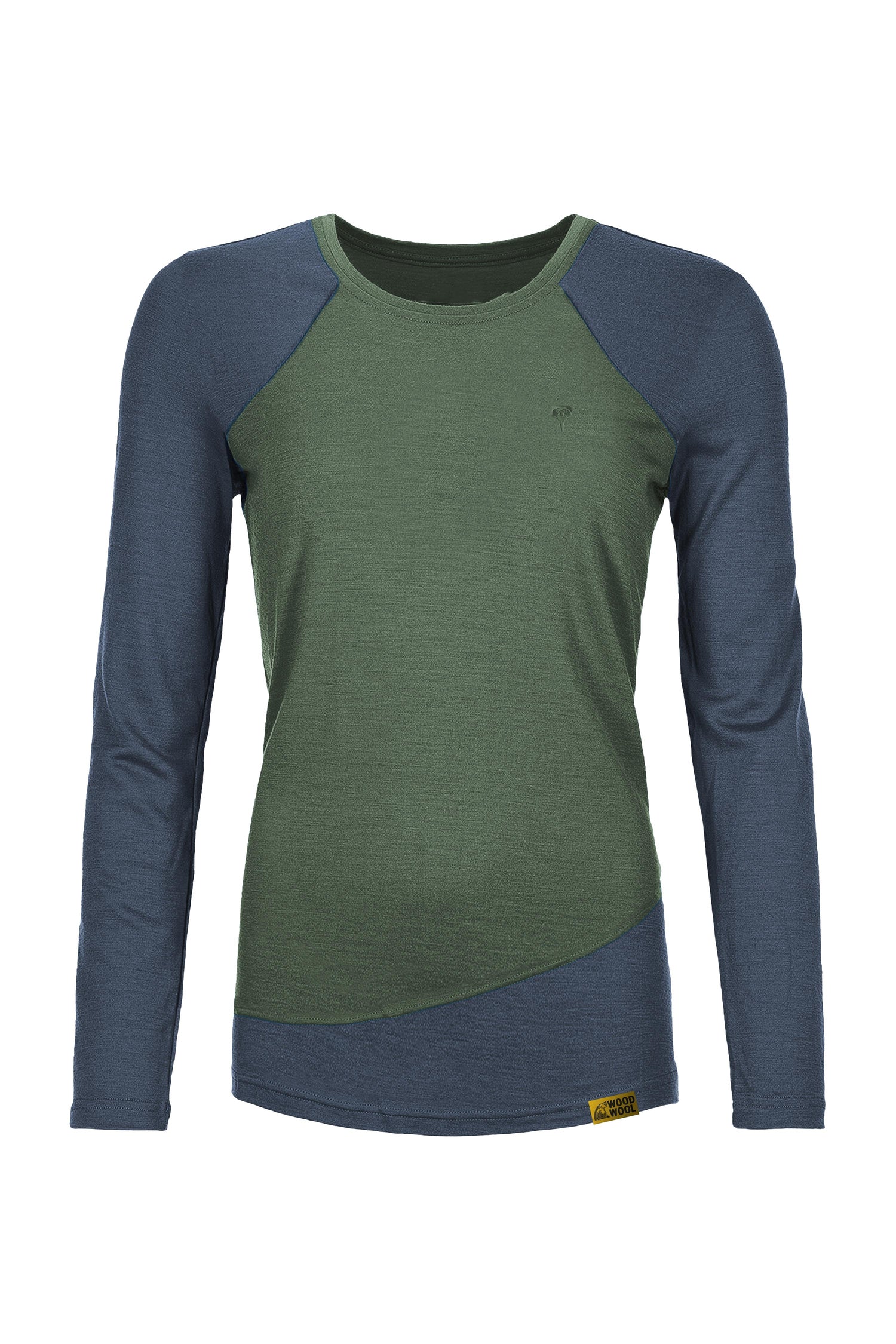 Grüezibag WoodWool Longsleeve Lady Phillippa Slate Grey