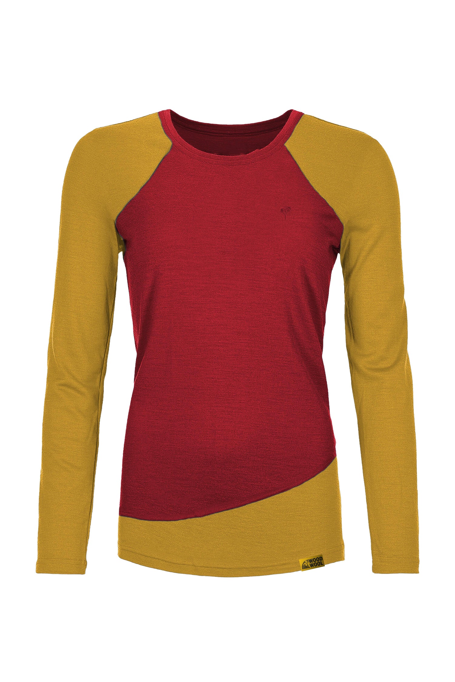 Grüezibag WoodWool Longsleeve Lady Phillippa Fired Red Brick