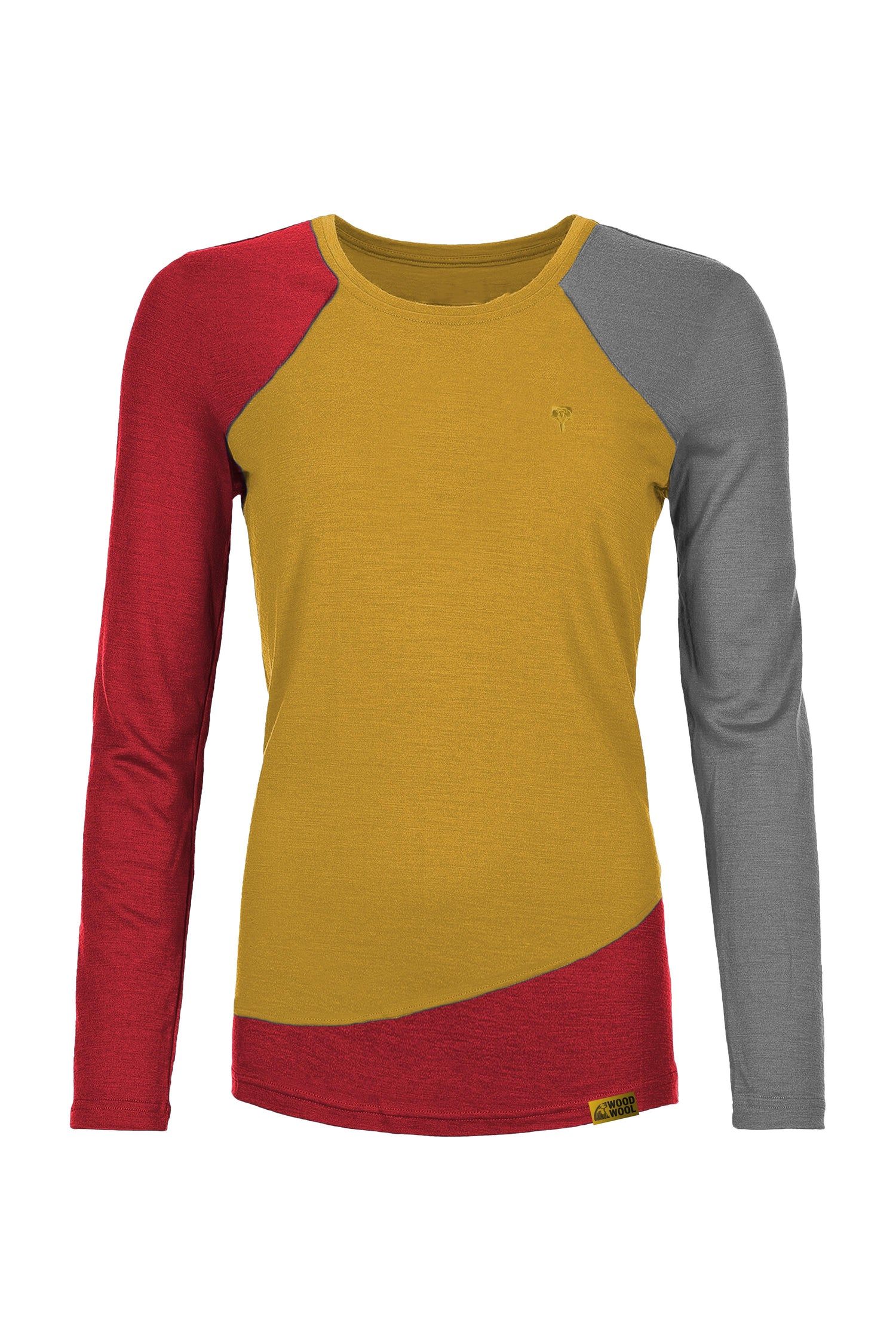 Grüezibag WoodWool Longsleeve Lady Phillippa Daisy Daze Yellow