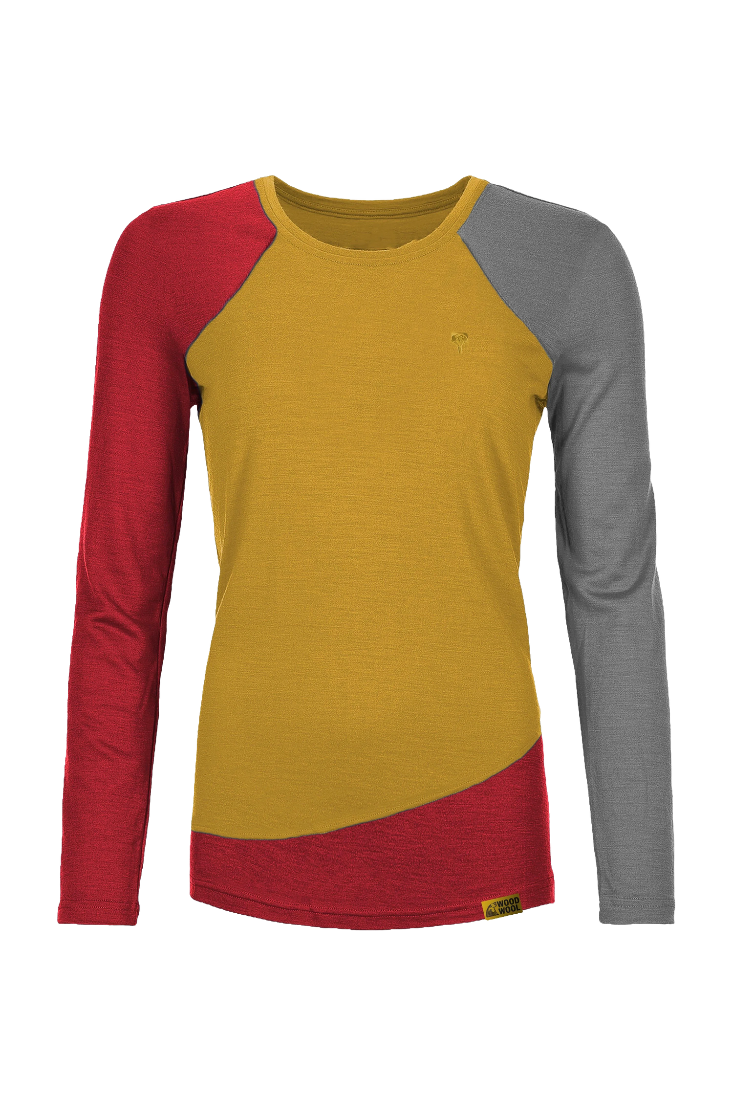 Grüezibag WoodWool Longsleeve Lady Phillippa Daisy Daze Yellow