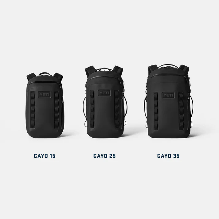YETI Cayo™ 35 L Allwetter-Rucksack Black