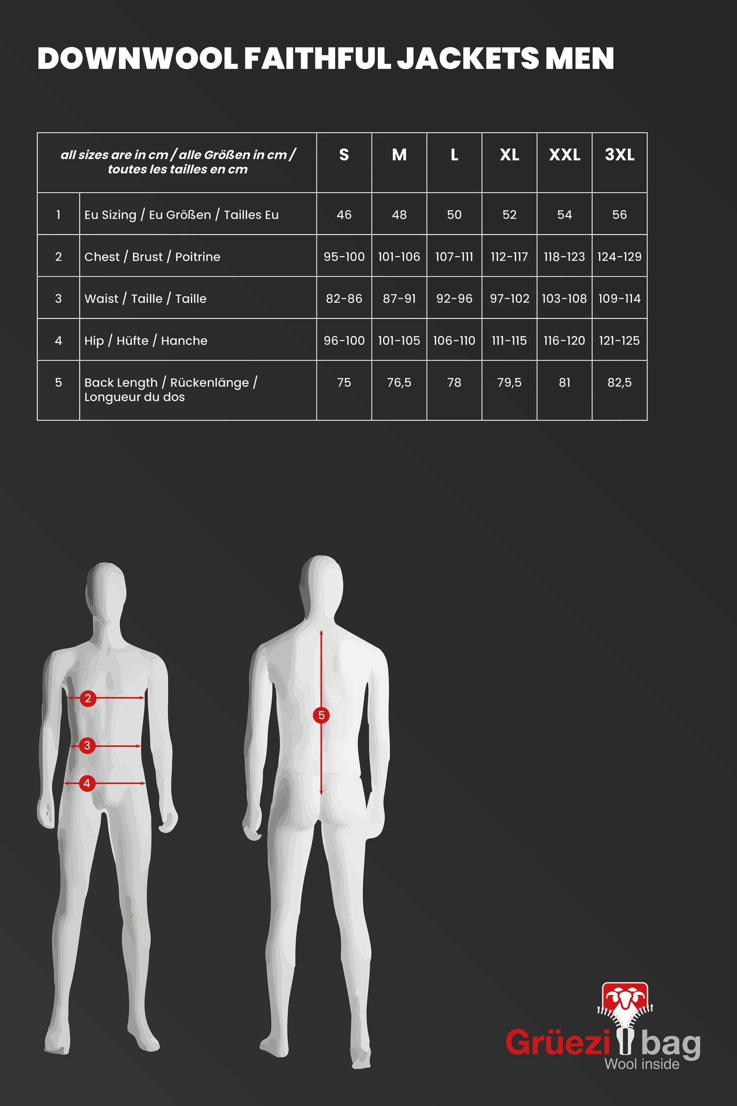 Grüezibag Faithful DownWool Jacket M Saphir blue