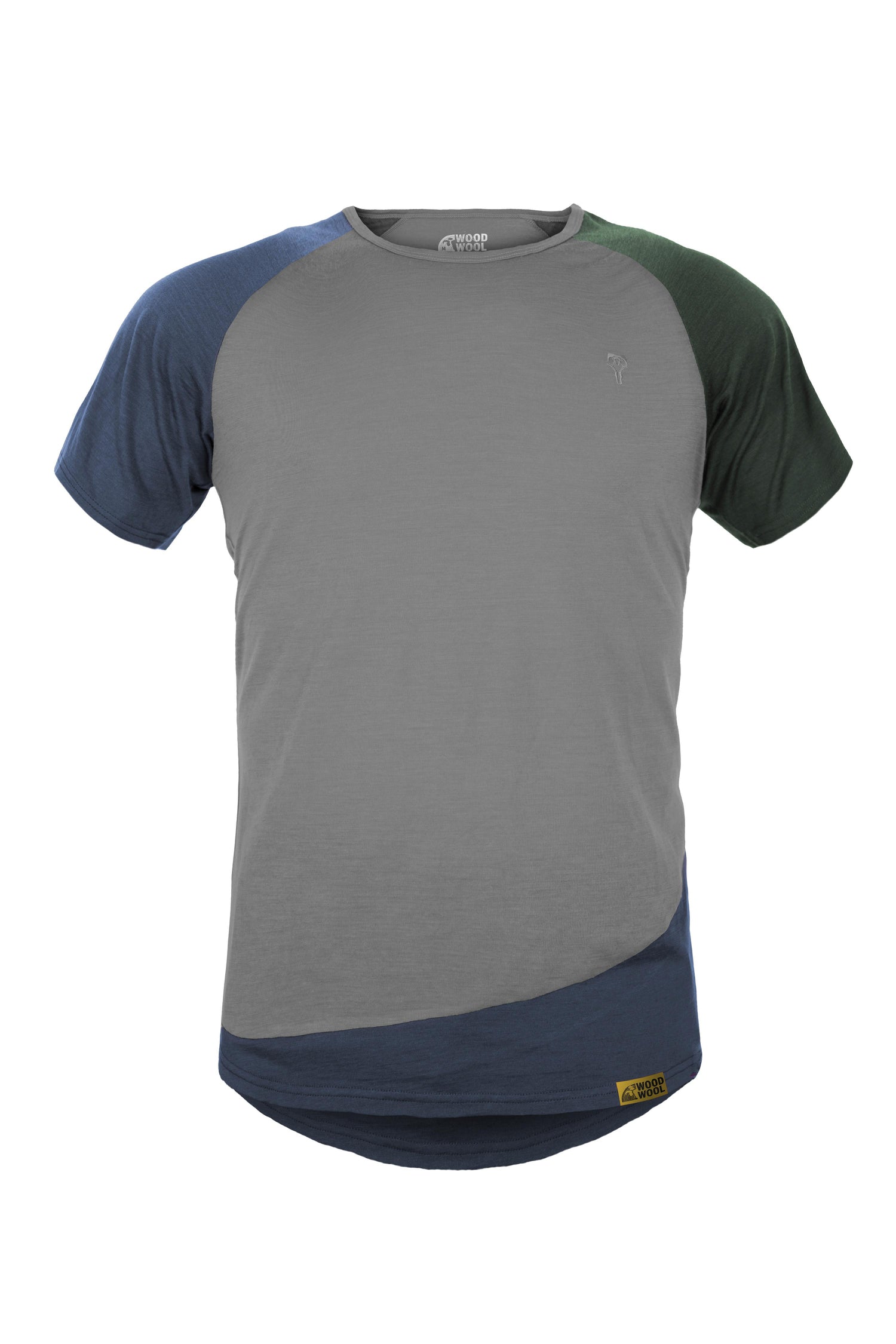 Grüezibag WoodWool T-Shirt Mr. Kirk Slate Grey