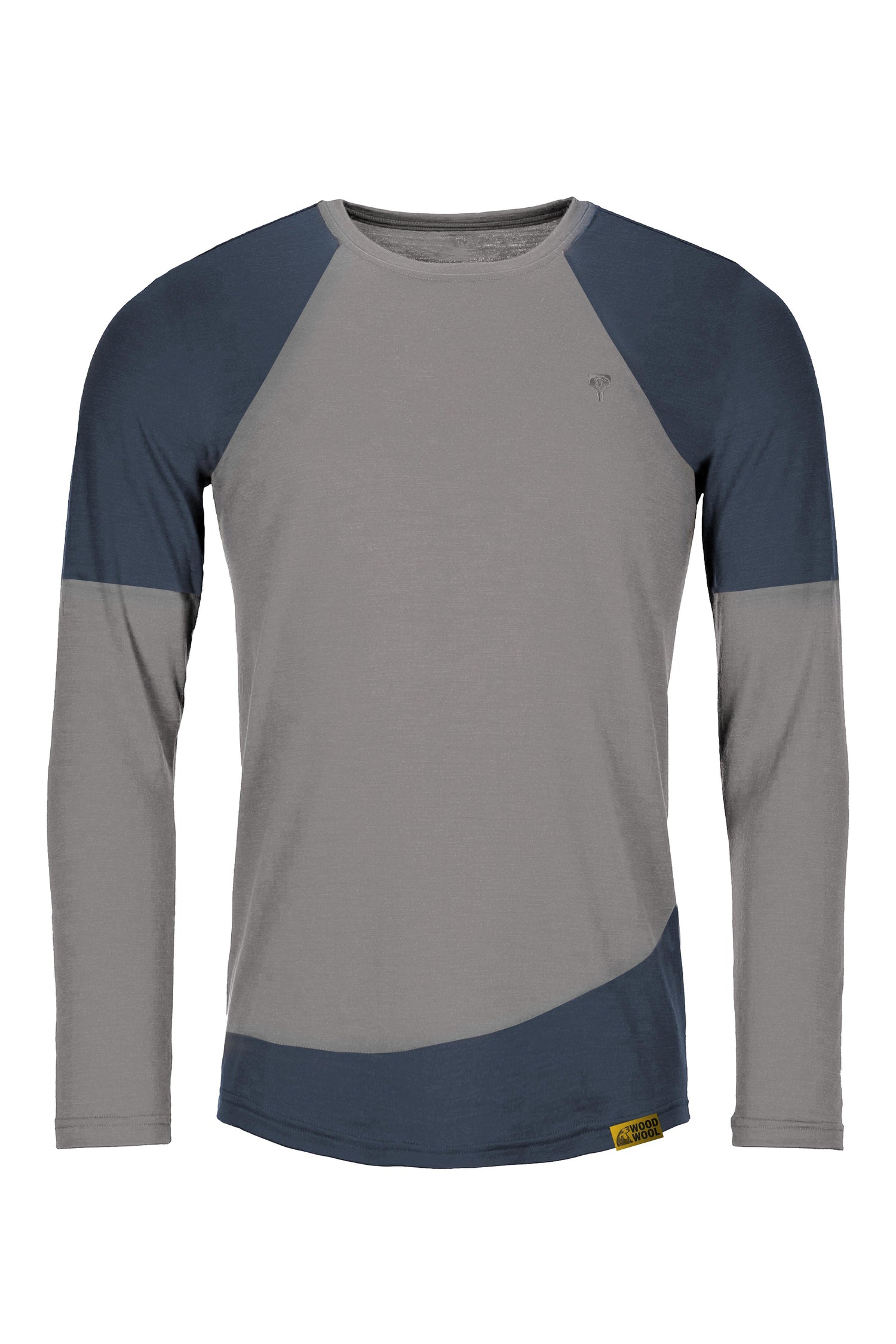 Grüezibag WoodWool Longsleeve Mr. Picard Slate Grey