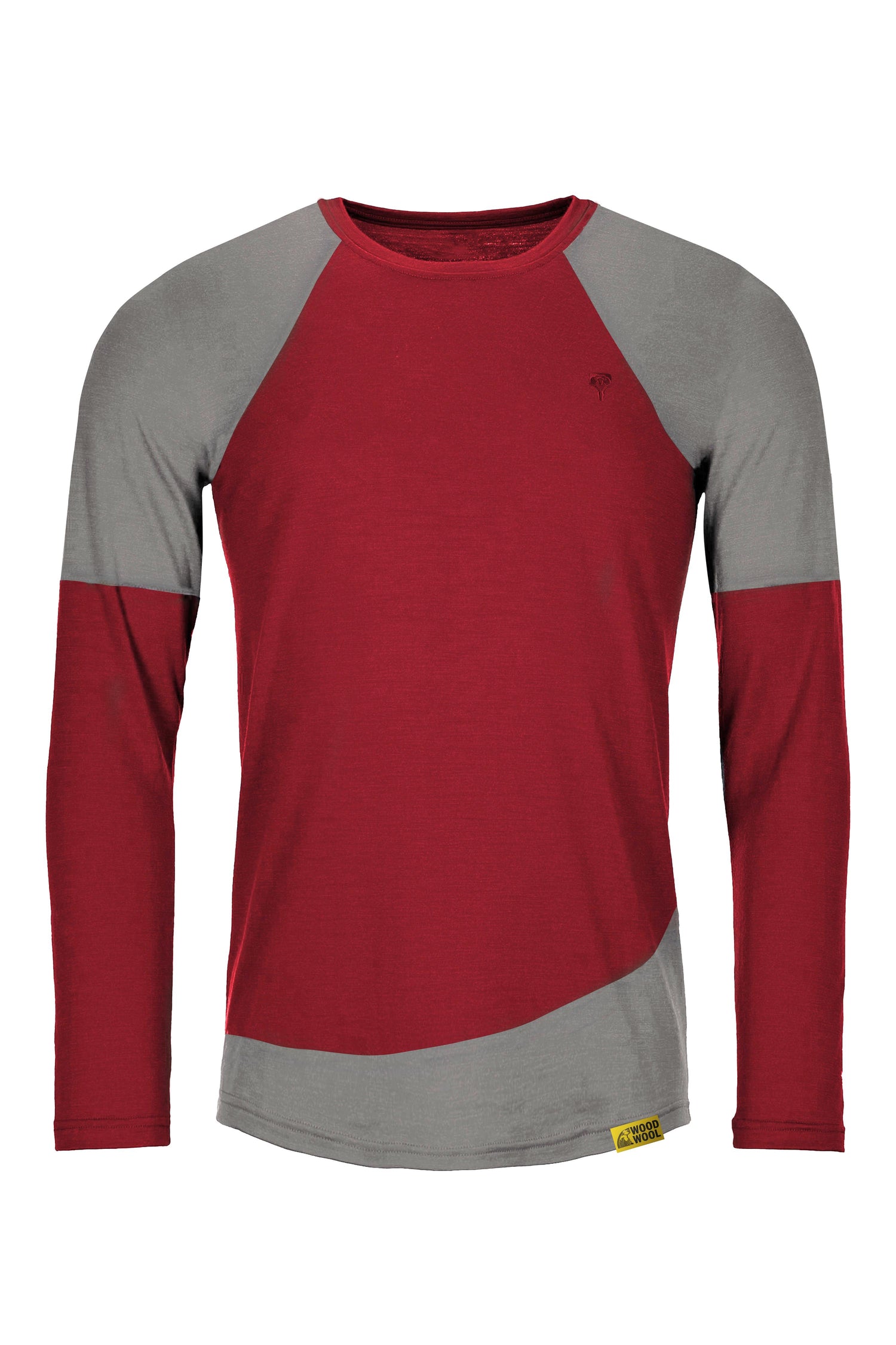 Grüezibag WoodWool Longsleeve Mr. Picard Fired Red Brick