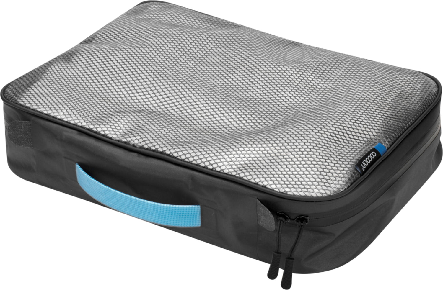 Cocoon Cocoon Packing Cube with Laminated Net Top L grey/black