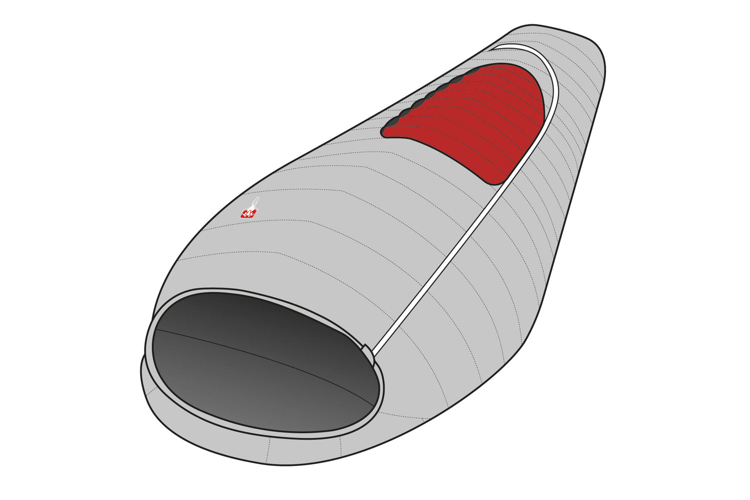 Grüezibag Biopod DownWool Extreme Light 200 +8 °C