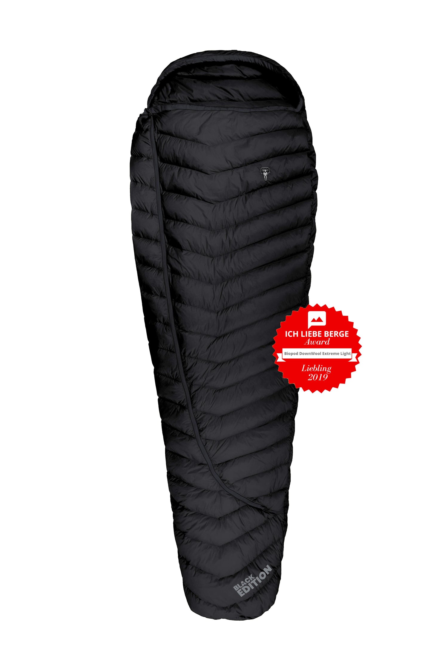 Grüezibag Biopod DownWool Extreme Light 185 Black Edition +8°C