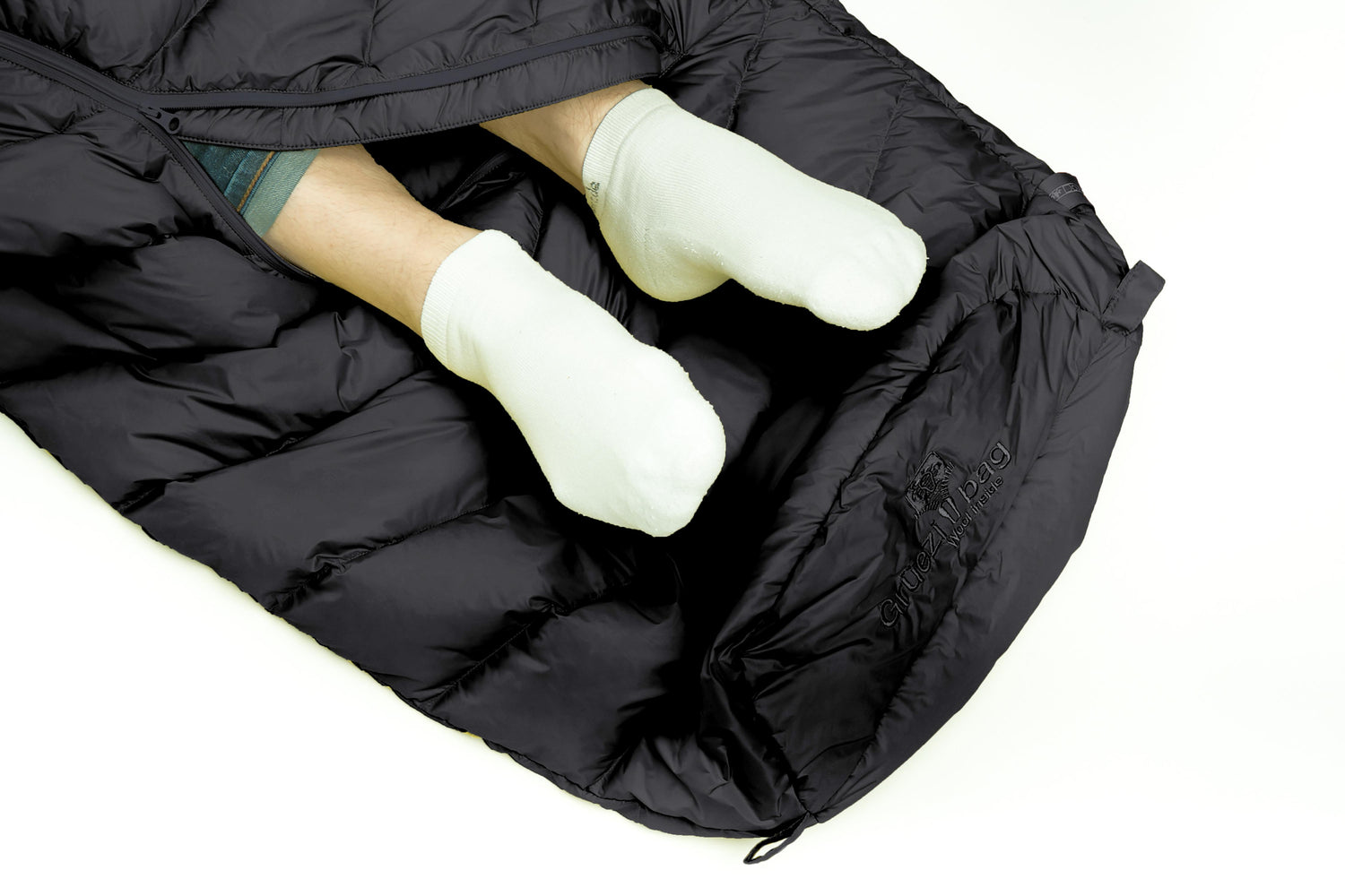 Grüezibag Biopod DownWool Extreme Light 185 Black Edition +8°C