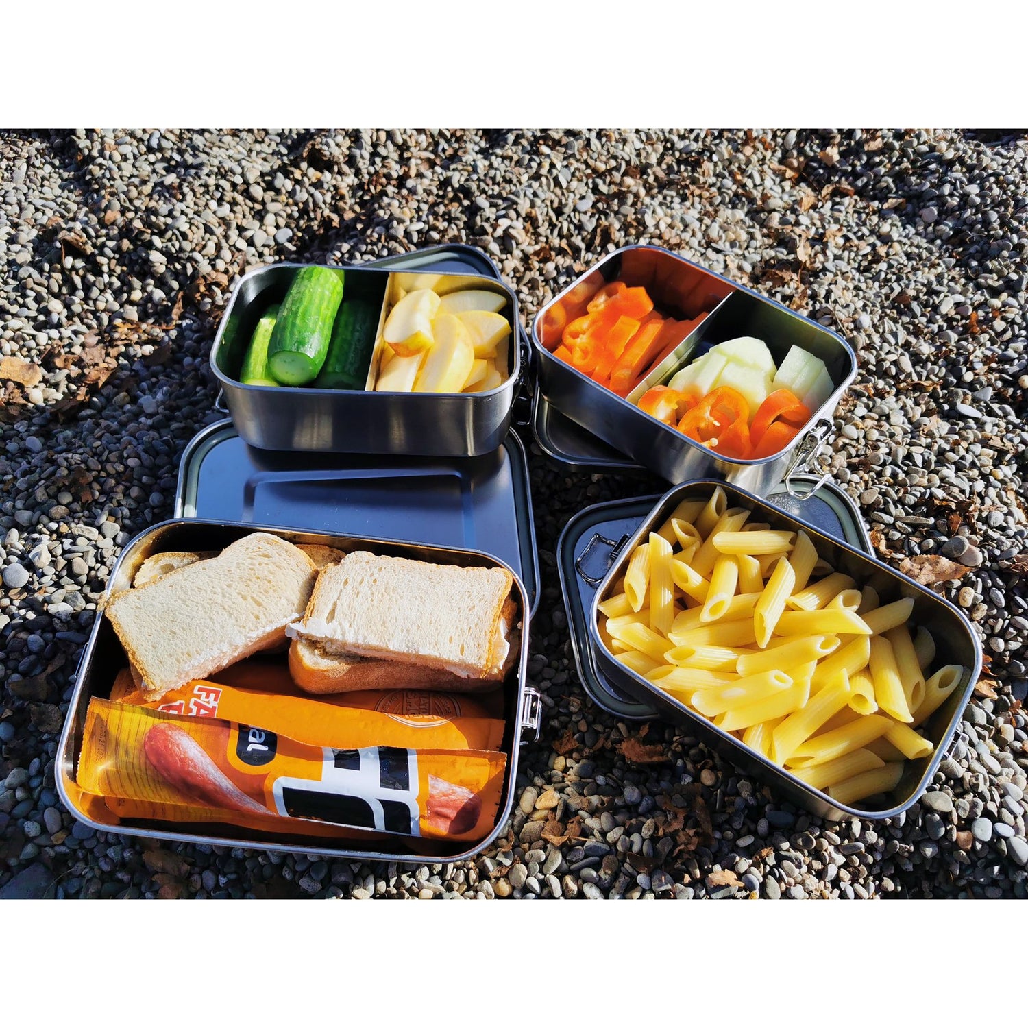 Lunchbox Edelstahl 0.8L