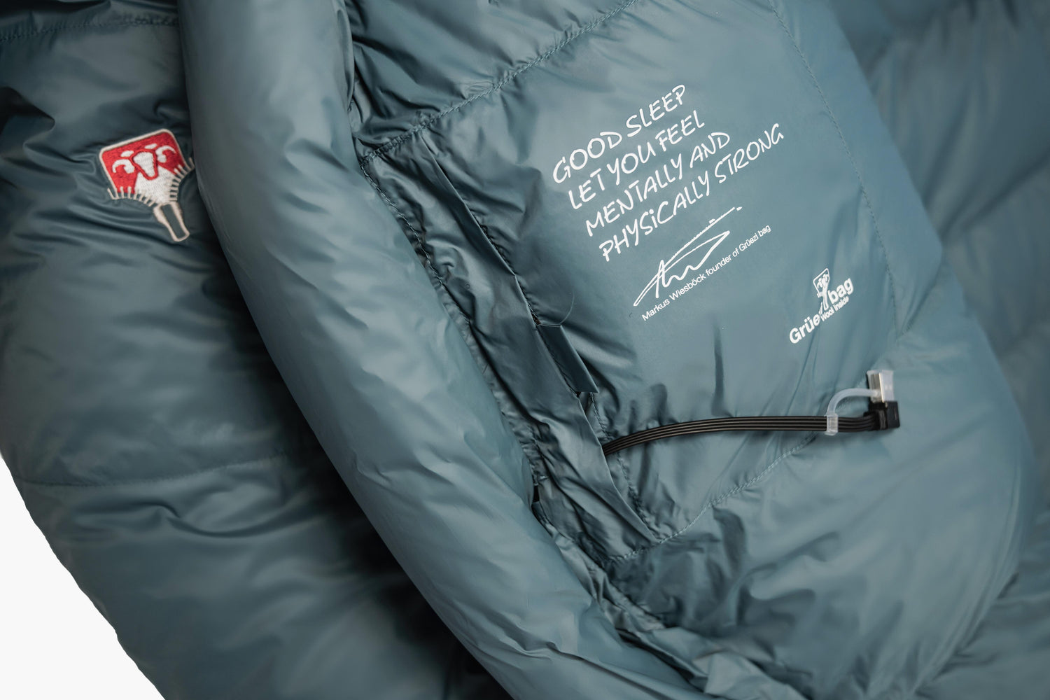 Grüezibag Biopod DownWool Hybrid Ice Cold 180 -12°C