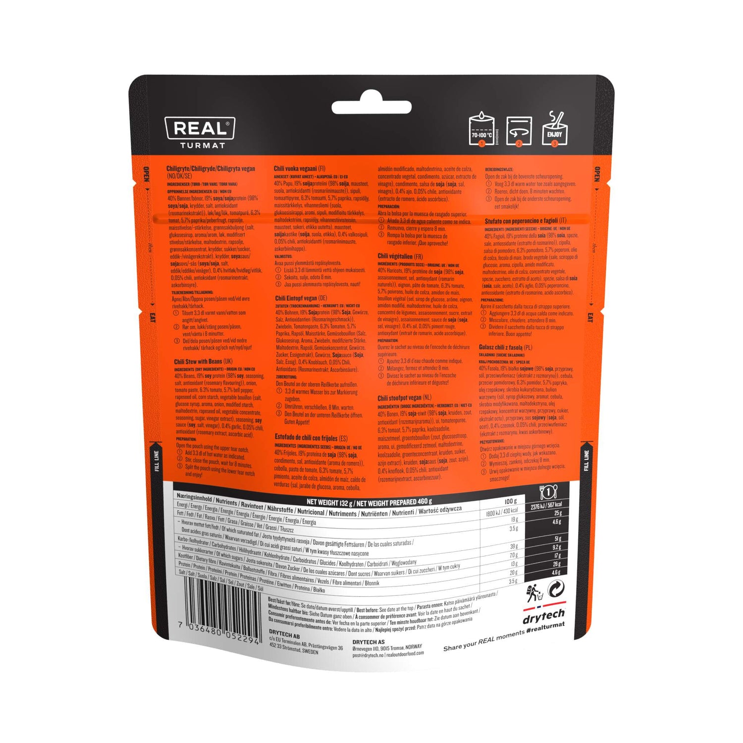 REAL Turmat Chili Eintopf