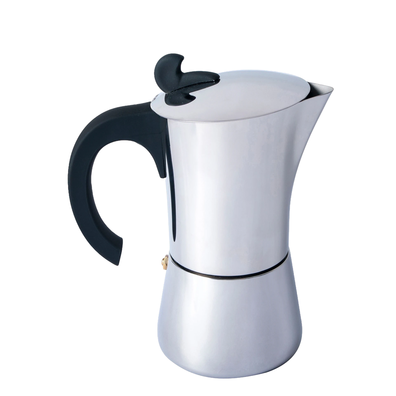 Espresso Maker Edelstahl 4 Tassen