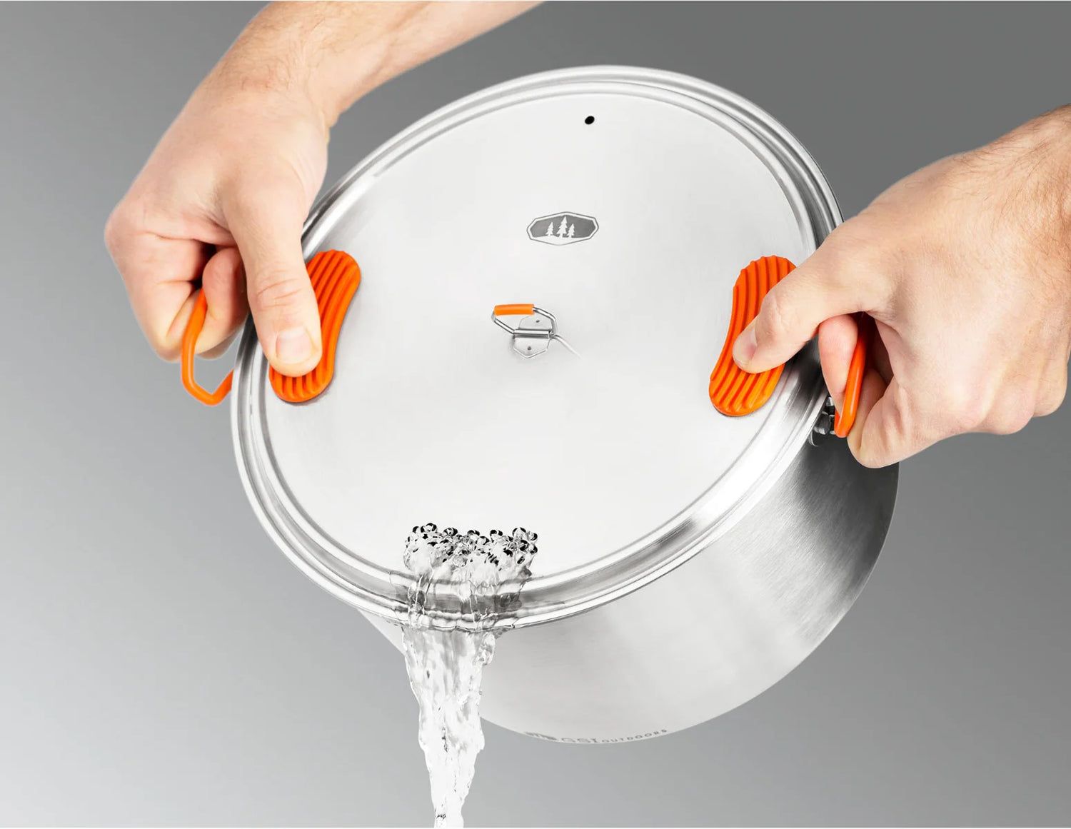 GSI Glacier Stainless Base Camper Large