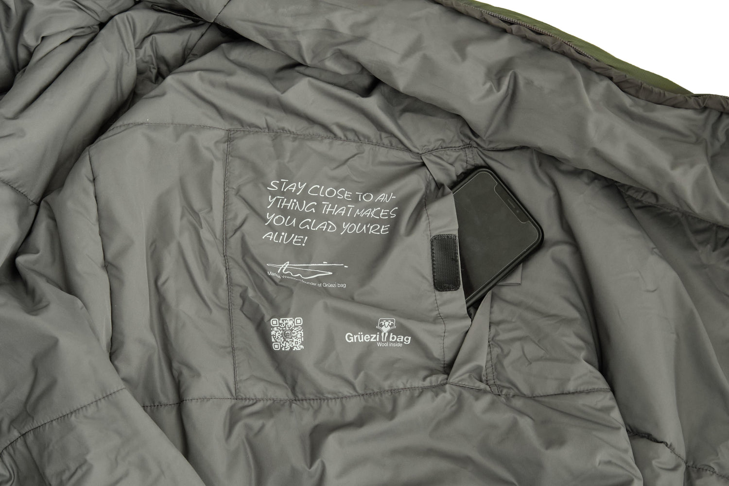 Grüezibag Biopod Wolle Survival Ice -12 °C