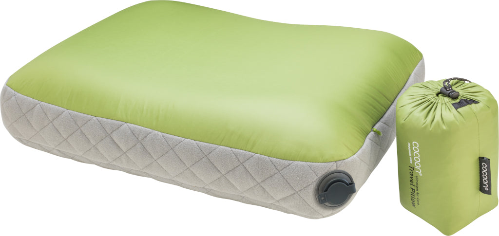 Cocoon Air Core Pillow Ultralight L wasabi/grey