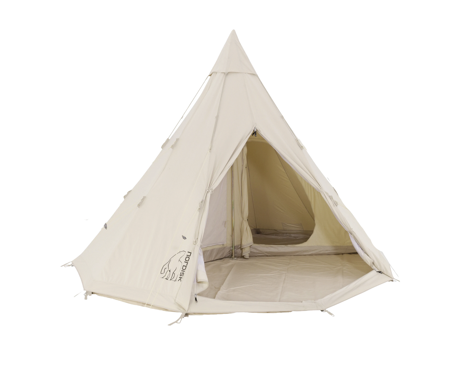 Nordisk Alfheim 12.6 Basic – Geräumiges Tipi-Zelt