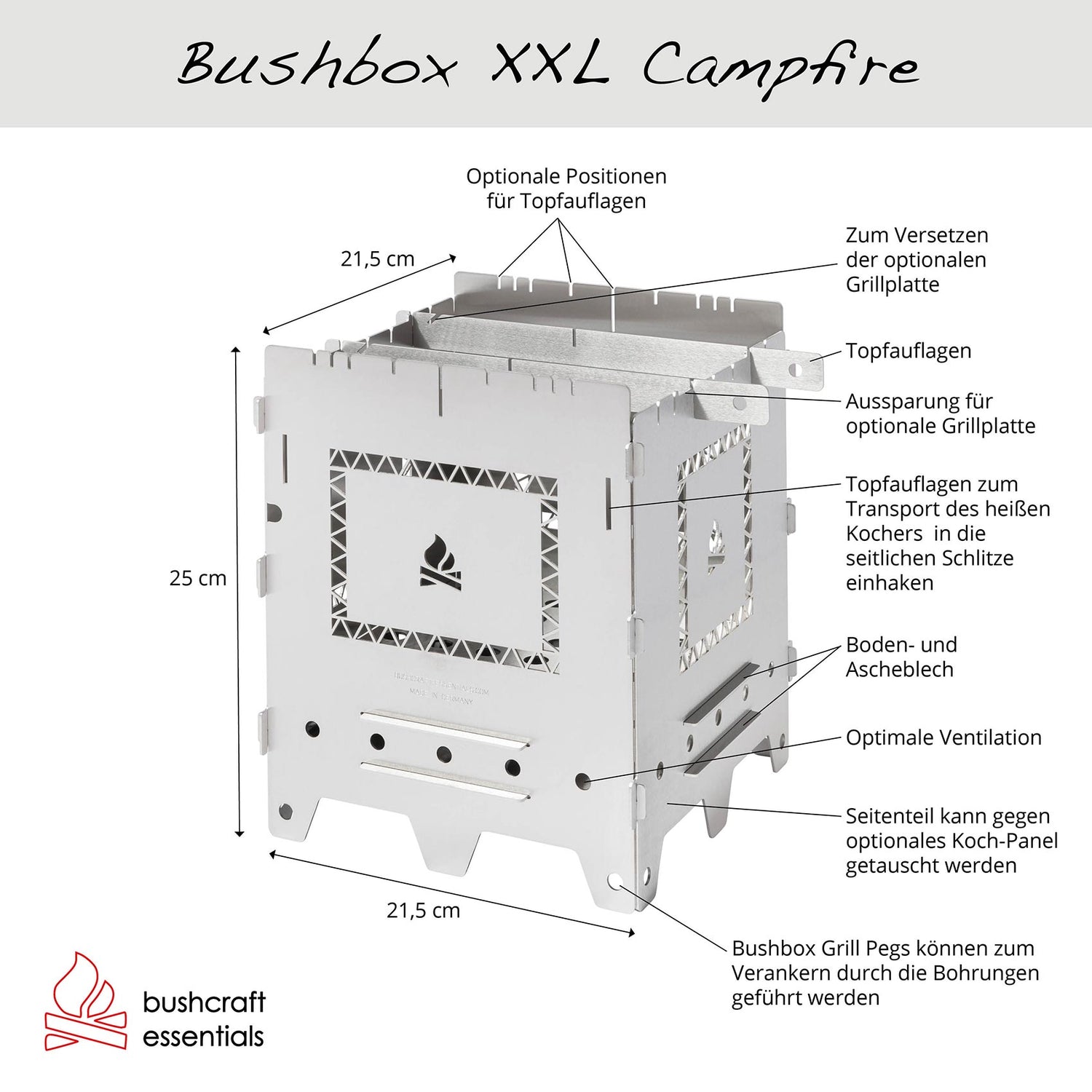 BushcraftEssentials Bushbox XXL Campfire