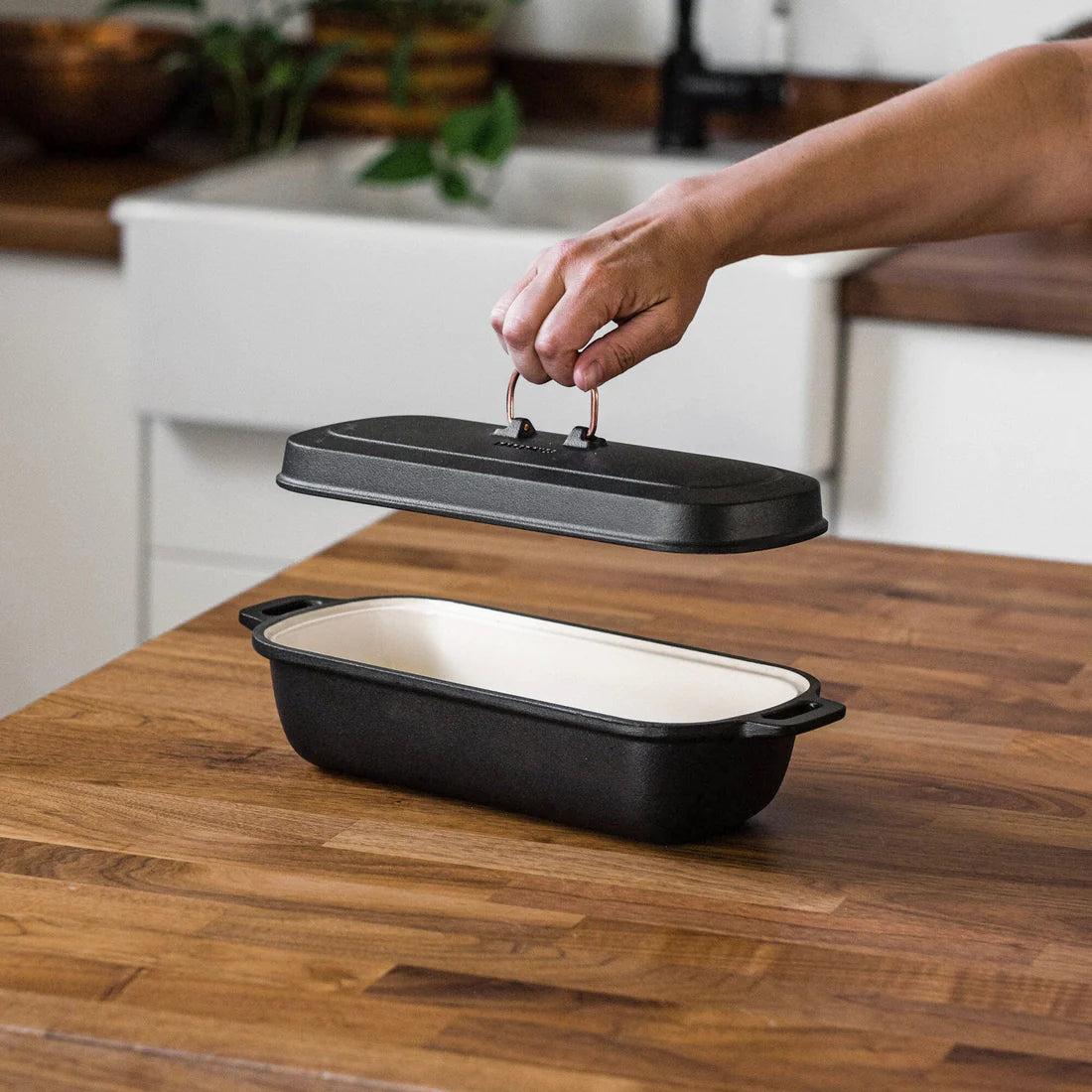 Barebones Emaillierte Gusseisen-Backform