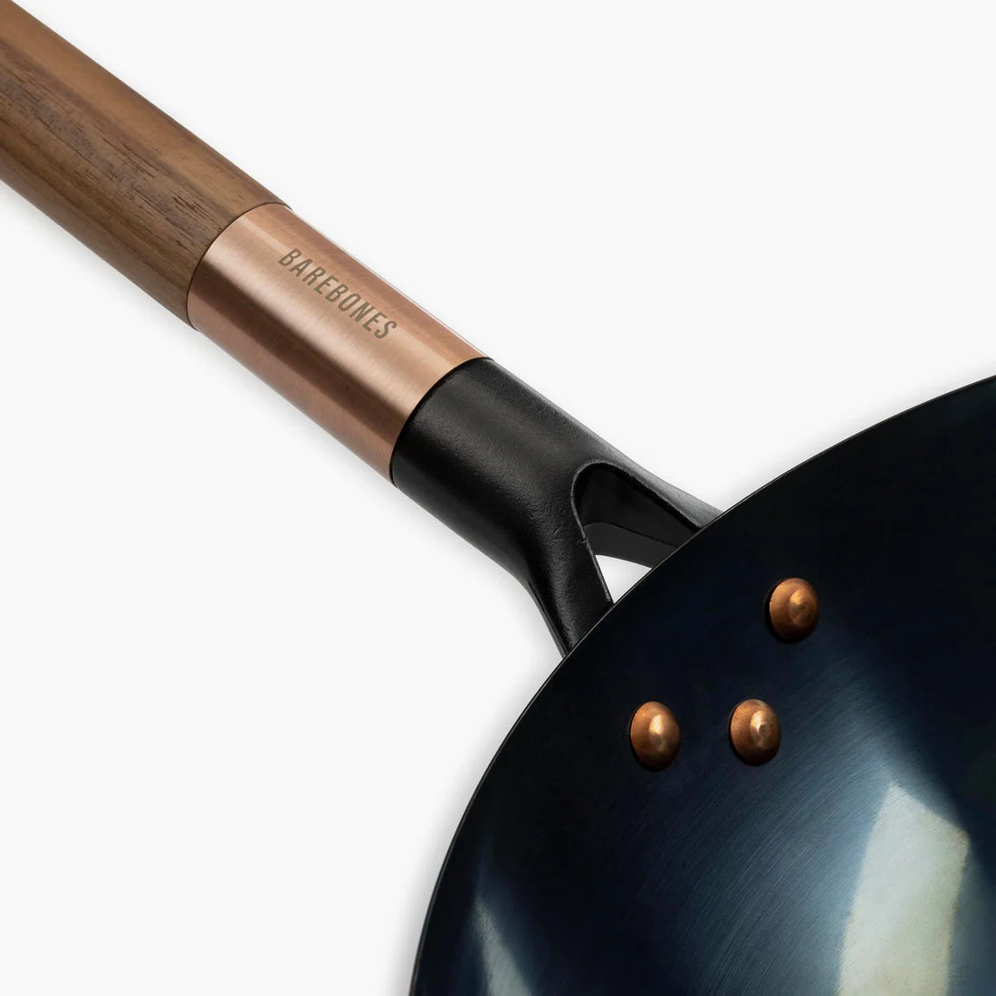 BAREBONES LONG HANDLE WOK 30CM