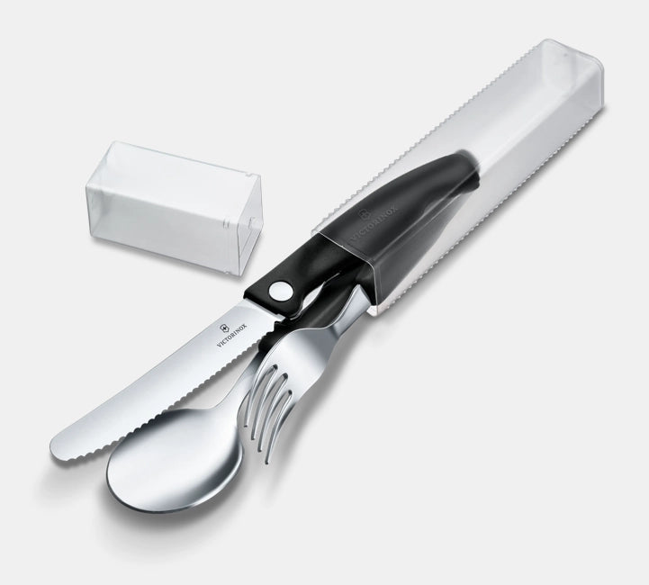 Victorinox Swiss Classic Set aus Gemüsemesser Gabel und Löffel