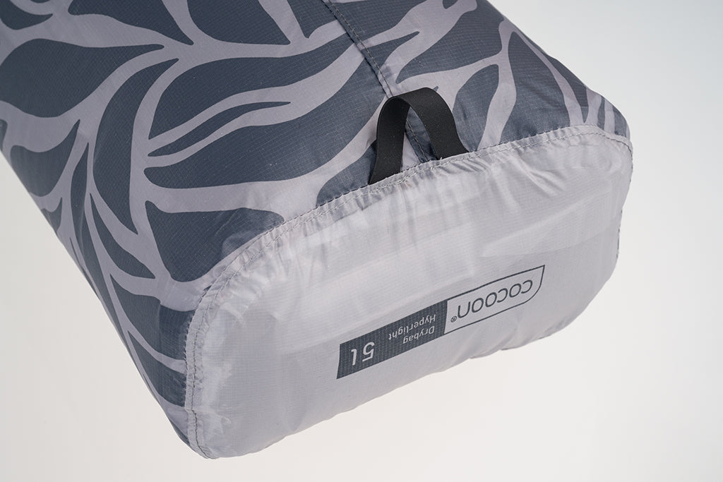 Cocoon Drybag Hyperlight 21L Grey Leaves