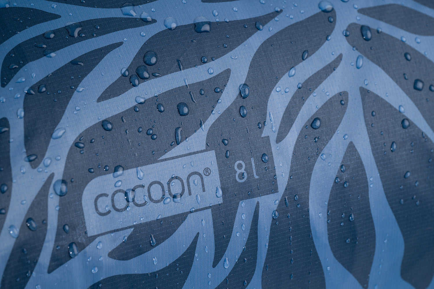 Cocoon Drybag Hyperlight 37L Blue Leaves