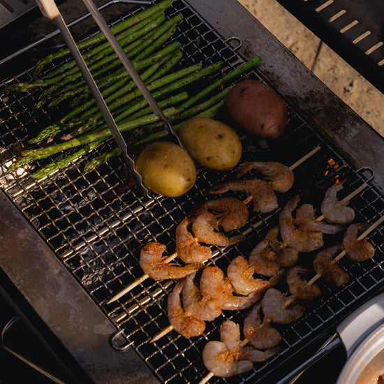 Snow Peak Takibi L Fire & Grill – Robuste Feuerstelle mit Grillfunktion