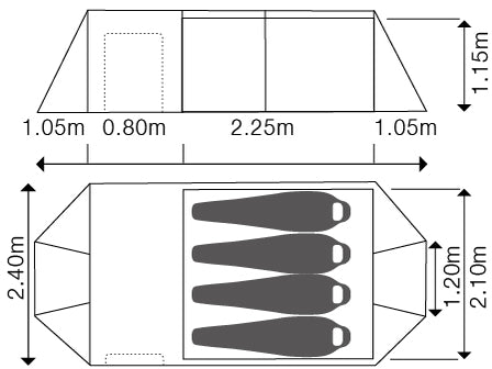Exped Ceres III XP Extreme