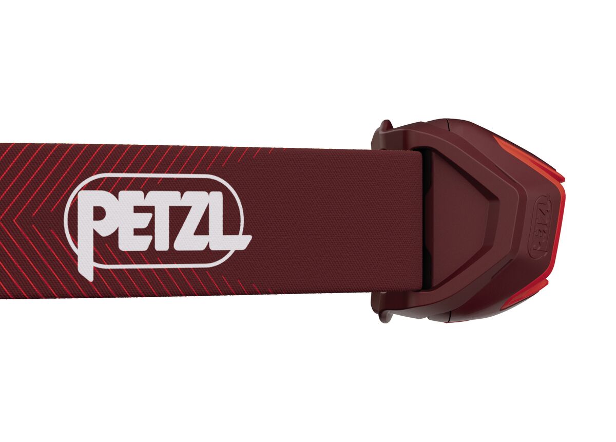 Petzl ACTIK® CORE Rot – Leistungsstarke, aufladbare Stirnlampe mit Rotlicht (625 Lumen)
