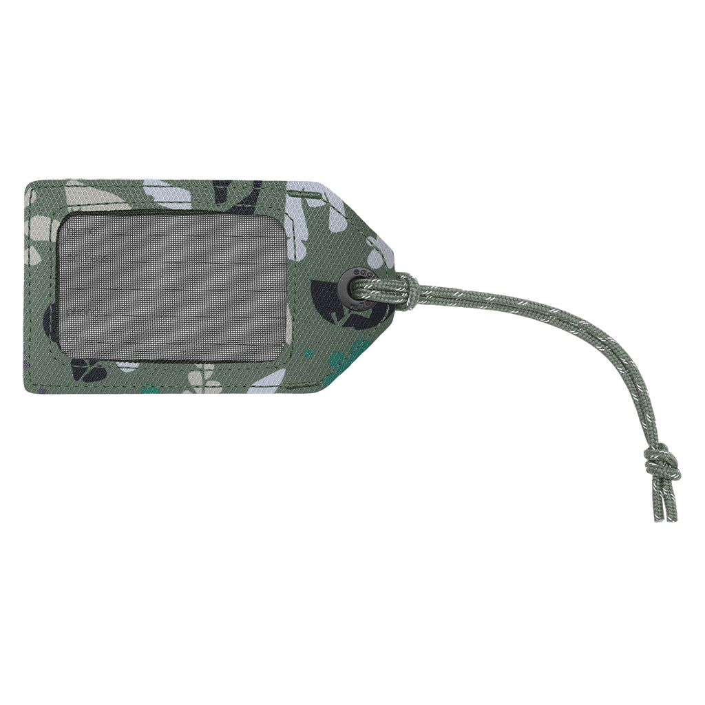 Eagle Creek Reflective Luggage Tag Roots And Shoots: Duck Green