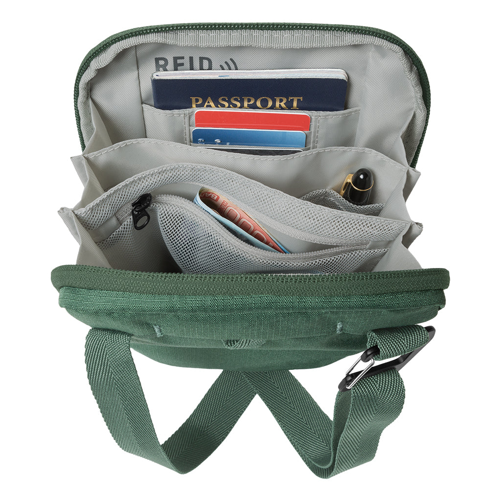 Eagle Creek Stash RFID Crossbody Bag Grass Green