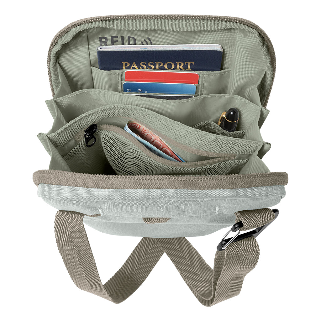 Eagle Creek Stash RFID Crossbody Bag Storm Grey