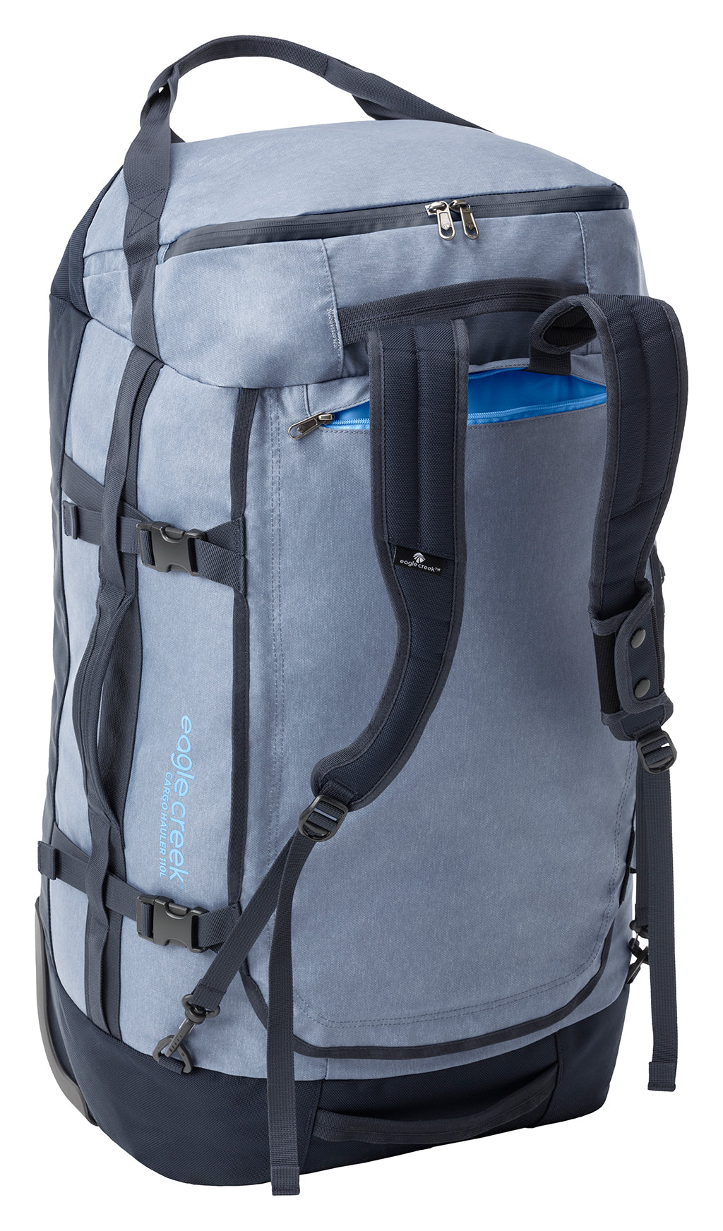 Eagle Creek Cargo Hauler Wheeled Duffel 110L Glacier Blue
