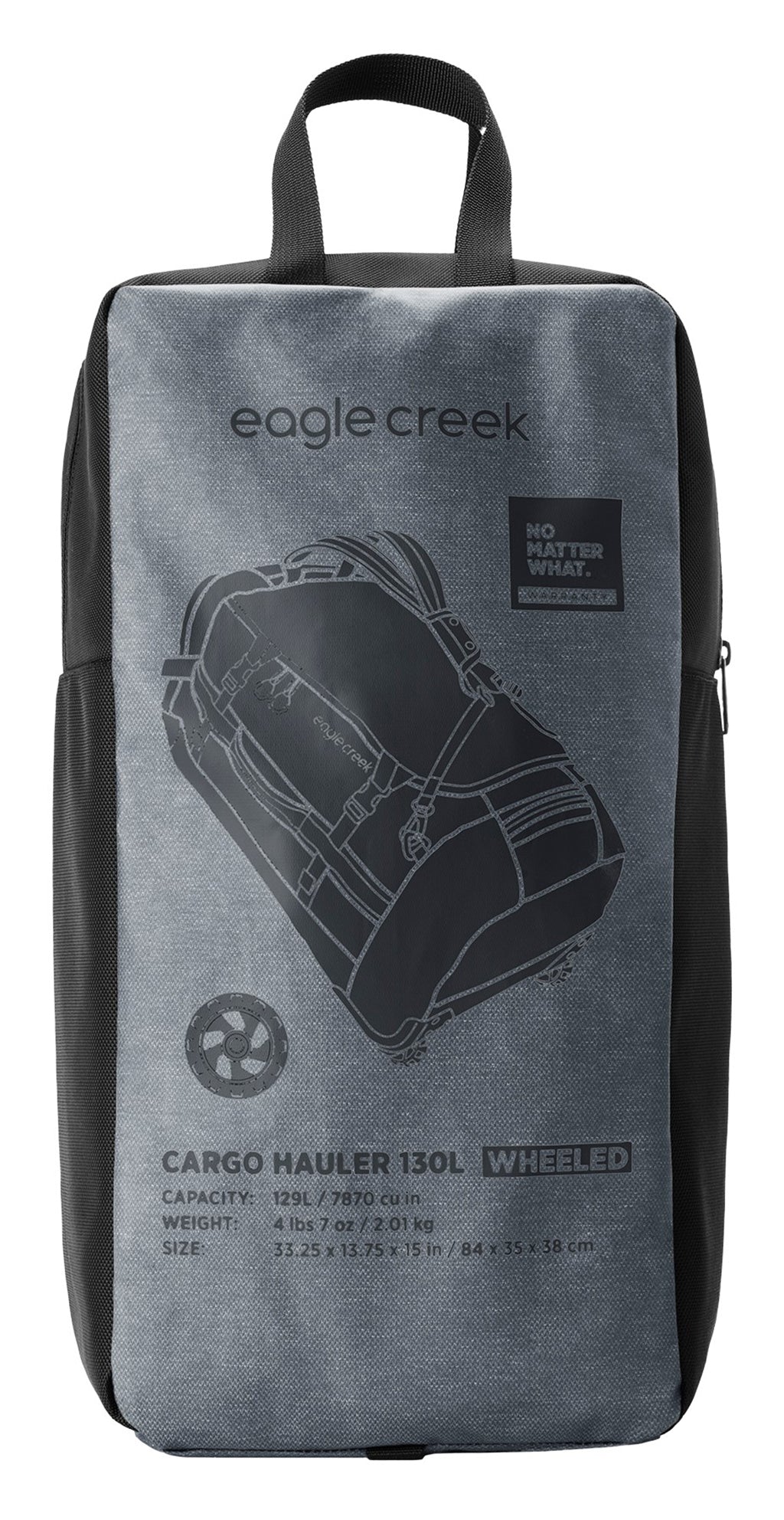 Eagle Creek Cargo Hauler Wheeled Duffel 130L Charcoal