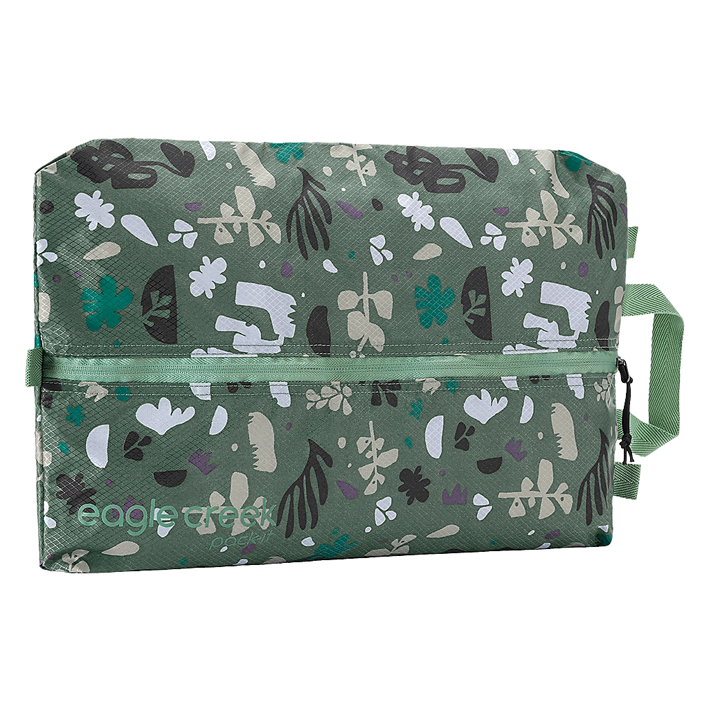 Eagle Creek Pack-It Isolate Shoe Sack Roots And Shoots: Duck Green