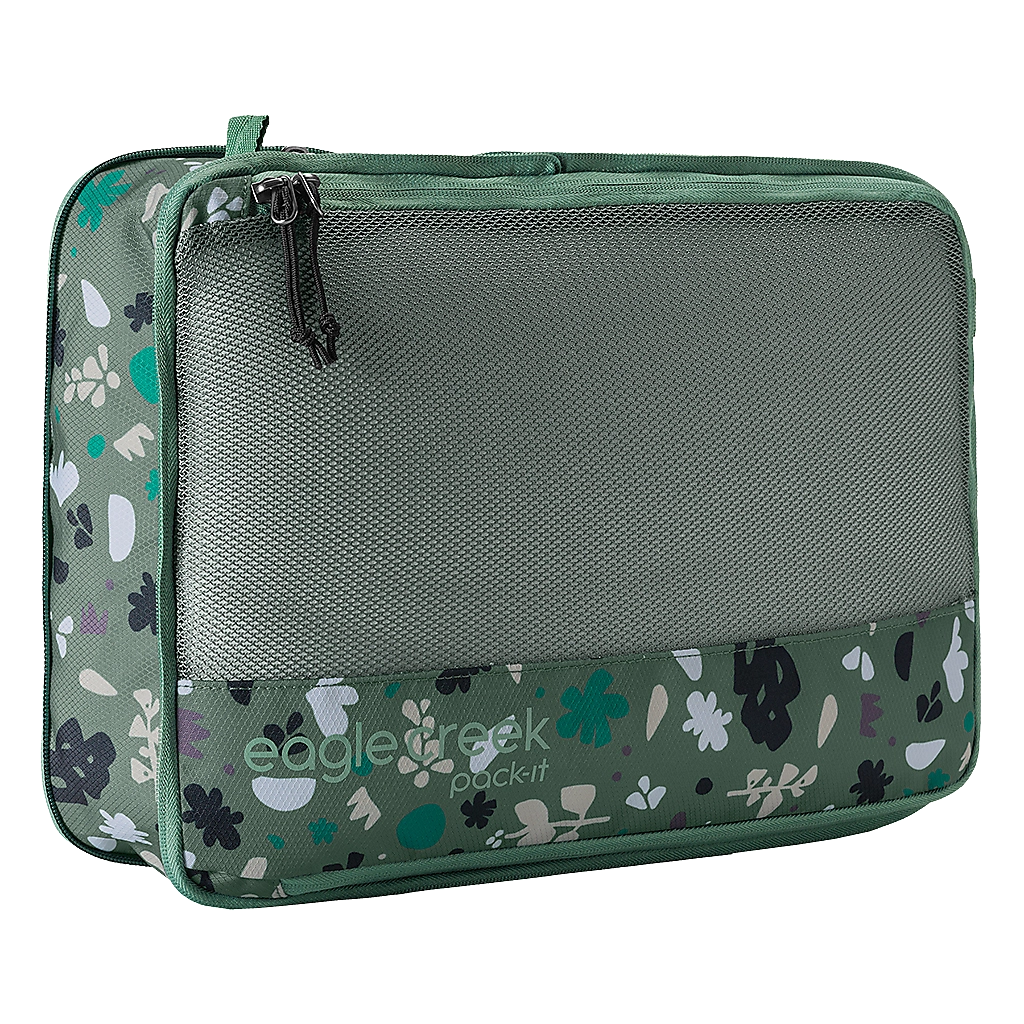 Eagle Creek Pack-It Reveal Compression Cube M Roots And Shoots: Duck Green