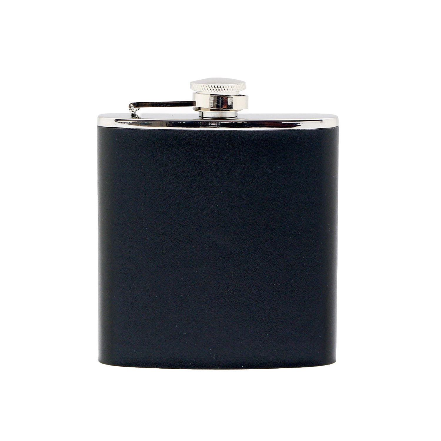 Flachmann mit Lederbezug